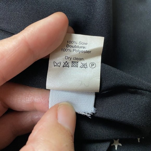 Madewell Silk Star Scatter Dress H0259 - Picture 12 of 12